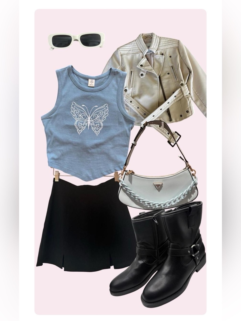 American Apparel Black Skirt